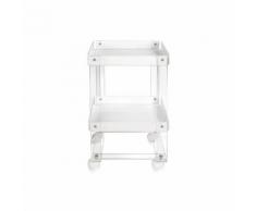 Valletto carrello bianco
