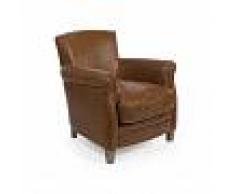 Arredinitaly Outlet Poltrona Nebraska Marrone Vintage, Acquista In Sicurezza Da Arredinitaly