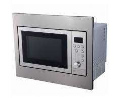 Exquisit Forno a Microonde da Incasso 25 L Argento EMW2546