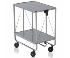 Leifheit Carrello da Cucina Pieghevole Argento 74291