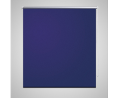 vidaXL Tenda a rullo oscurante buio totale 140 x 230 cm blu marino