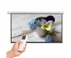 vidaXL Schermo per Proiettore Elettrico con Telecomando 200x113cm 16:9