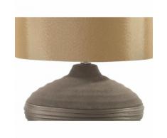Beliani Lampada - Da tavolo comodino Colore marrone LIMA