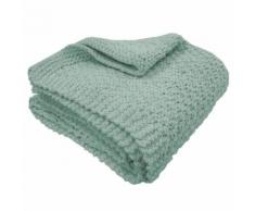 Overseas Coperta fatta a maglia 130x150 cm ghiaccio