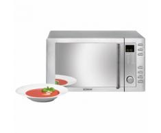 Bomann Forno Microonde 1300 W Argentato MWG 2281 H CB
