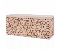 vidaXL Panca in Vero Legno 100x34x41 cm