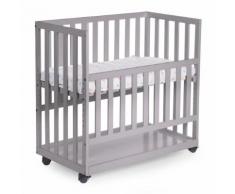 CHILDWOOD Culla Lettino 50x90 cm Legno di Faggio Grigio BSCNSG