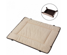 vidaXL Letto per cani Marrone 65x80 cm