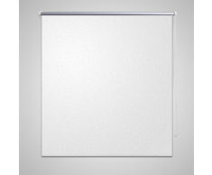 vidaXL Tenda a rullo oscurante buio totale 120 x 230 cm bianca