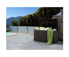 Beliani Cesta da giardino in rattan - 160cm MODENA