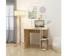 vidaXL Scrivania per Computer in Truciolato 82x60x76 cm Quercia