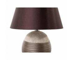 Beliani Lampada - Da tavolo comodino Colore marrone SADO