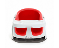 Ingenuity Rialzo Sedia Bambini 2-in-1 Baby Base Rosso Papavero K10868