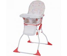 Safety 1st Seggiolone Pieghevole Keeny Red Lines Bianco 2766260000