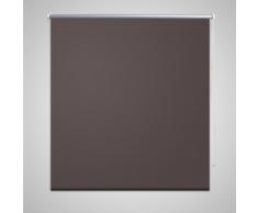 vidaXL Tenda a rullo oscurante 40 x 100 cm Caffè