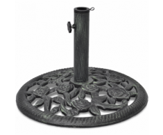 vidaXL Base ombrellone in ghisa 12 kg 48 cm