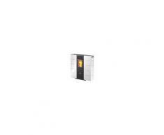 ADLER Stufa A Pellet Ad Aria Iris 6 6,15 Kw Bianca