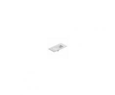 Lavabo Da Incasso Modul In Ceramica Bianco 1 Vasca 81x1,6x39 Cm (Lxhxp)