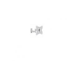 Supporto 3 Snodi Inclinabile Da 23'' A 42'' Per Tv Vesa: 100-200 Mm Bianco