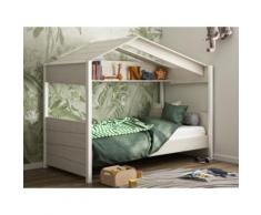 Letto a capanna 90x200 cm Quercia - ROBINSON