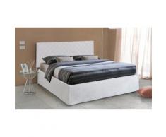 Testata letto con rete a doghe: 160 x 190 cm / Tortora / Senza materasso