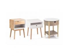 Comodino-tavolino: Spok Wood