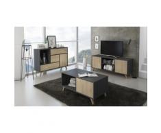 Mobili da soggiorno: Credenza / Quercia / Bianco