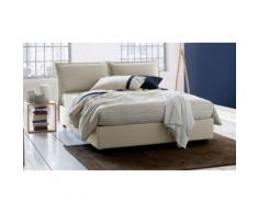 : Letto 160 x 200 cm / Grigio chiaro