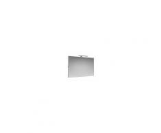 Specchio Movin 120x70cm (Lxp) Filo Lucido Lampada Led 5 W Luce Neutra Interruttore Touch