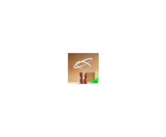 Gea Luce Srl Iole Sospensione Moderna A 2 Cerchi Luminosi D.67 A Led Integrato
