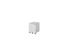 Vinsetto Cassettiera Portadocumenti da Ufficio in Legno con 2 Cassetti 40 x 44 x 54.6cm
