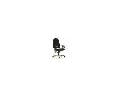 Hjh Sedia ergonomica SYDNEY 8h, topstar, base alluminio, nero