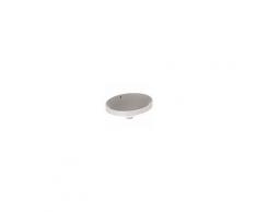 Geberit Variform 500.708.01.2 Lavabo Incasso Ovale 50x40 Soprapiano Bianco Codice Prod: 500.708.01.2
