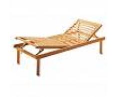 Overbed Rete manuale con doghe Parigi