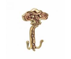 1160 AB Appendiabiti Fiorato Linea Calì in Stile di Architettura Liberty Art Nouveau Made in Italy