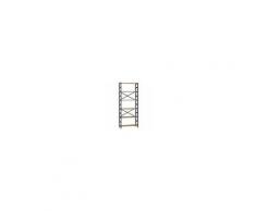 JYSK Scaffale INTRUP (6 ripiani, 80 cm, rovere-nero)