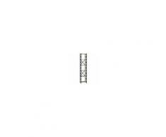 JYSK Scaffale INTRUP (6 ripiani, 40 cm, rovere-nero)