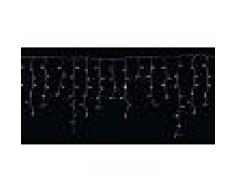 Tenda Led 3mt X 1mt 180 Led Sfalzata Stalattite Ultra Luminosa Led Bianco Freddo