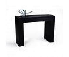 Mobili Fiver Consolle Ingresso Evolution, Nero Frassino