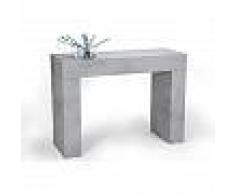 Mobili Fiver Consolle Ingresso Evolution, Grigio Cemento