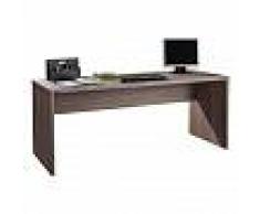 Scrivania Da Ufficio Cm 69x178x74,5h Colore Rovere Tartufo Cod.83983