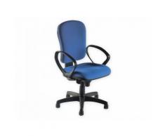 Sedia cremona - tessuto blu o antracite - colore antracite