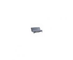 Kave Home Divano letto Eveline 195 cm blu struttura metallo