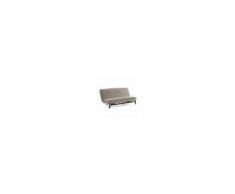 Kave Home Divano letto Eveline 195 cm beige struttura metallo