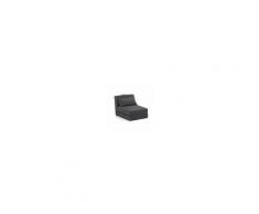 Kave Home Pouf letto Arty 70 x 89 (200) cm antracite