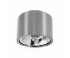 LEDDIRETTO Applique da soffitto per lampade AR111 - Grigio Metallizzato