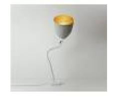 In-es.artdesign Lampada da terra Flower cemento