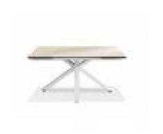 Stones Tavolo Allungabile Ceramica 1 Bianco OM/313/BI