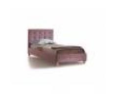 Stones Letto singolo Sofia malva con contenitore