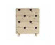 Karup Cassettiera House Nordica Natural 4 Cassetti